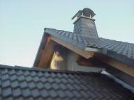 Schornstein in
Naturschiefer
- starker Stil, oder - 
